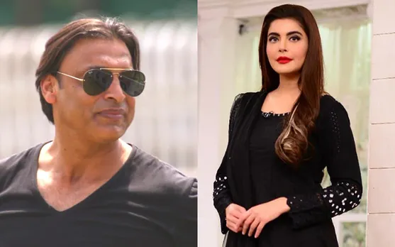 Shoaib Akhtar and Nida Yasir