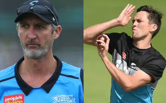 Jason Gillespie and Trent Boult