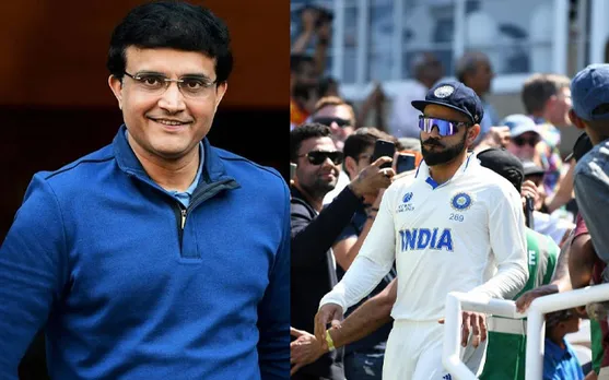 Sourav Ganguly & Virat Kohli
