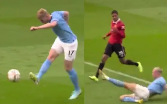Kevin de Bruyne (left)