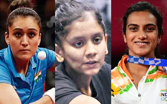 Manika Batra, Sreeja Akula, PV Sindhu