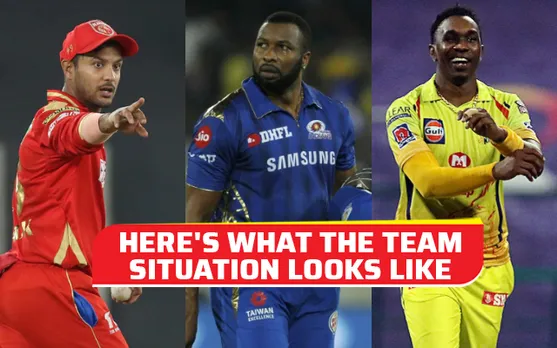 Mayank Agarwal-Kieron Pollard-Dwayne Bravo