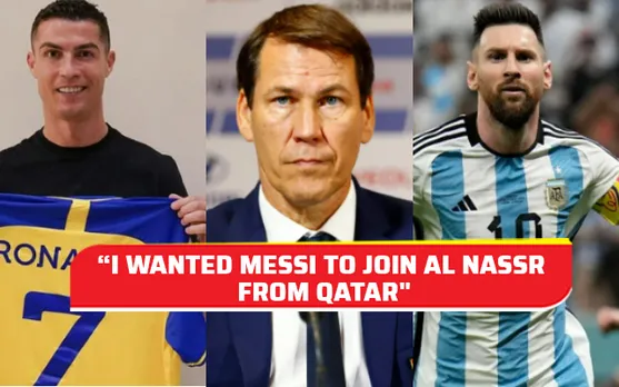 Ronaldo, Rudi Garcia and Messi