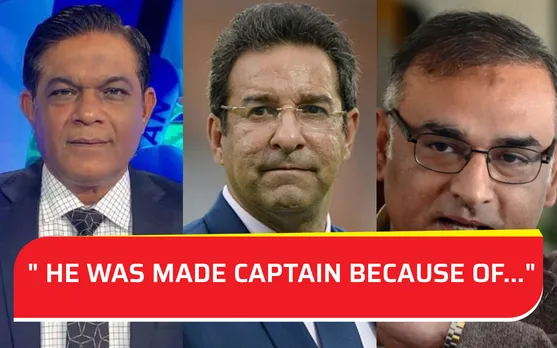 Wasim Akram, Amir Sohail and Rashid Latif