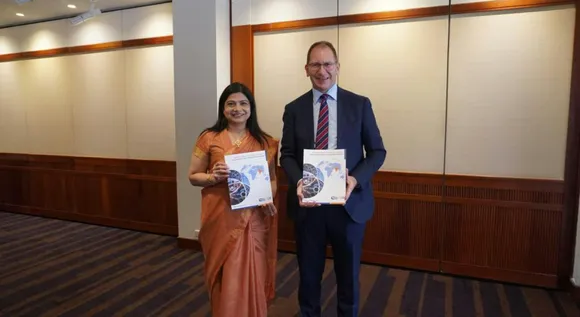 Ms Harsha Bangari, Managing Director, India Exim Bank and Mr. John Hopkins, MD & CEO, Export Finance Australia 