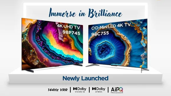 TCL Introduces QD Mini LED 4K and 4K UHD TVs with Next-Gen Tech in India