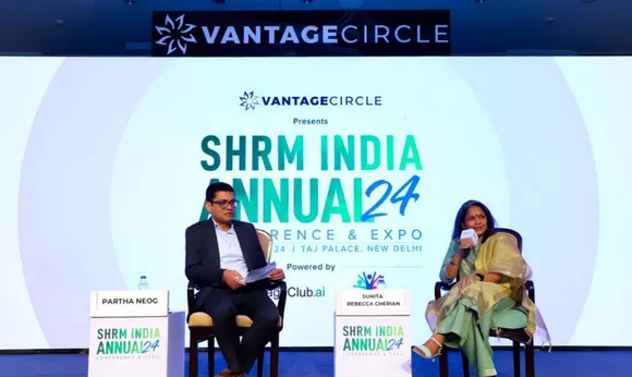 left Partha Neog, CEO & Co-founder, Vantage Circle & Sunita Rebecca Cherian Chief Culture Officer & Sr. VP, Corporate Human Resources, Wipro.jpeg