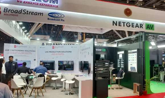 NETGEAR Stall at Broadcast India.jpeg
