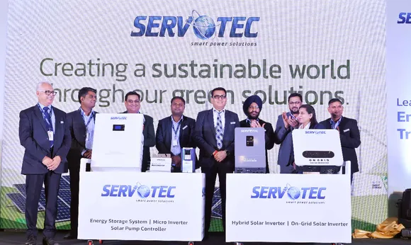 Management of Servotech Power Systems at the Launch of its new range of Solar Products.jpg