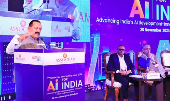 Union Minister Jitendra Singh At ASSOCHAM AI Leadership Meet 2024