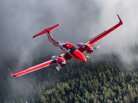DA42 twin-engine aircraft by Diamond Aircraft.jpg
