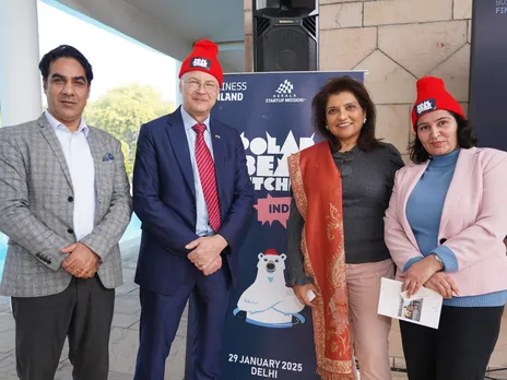 Panel Jury(Infosys, Cyient and AWE Funds) with the Ambassdor.JPG