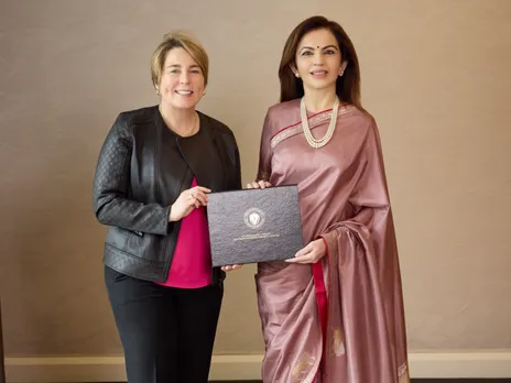 Massachusetts Governor Honors Nita Ambani with Governor’s Citation