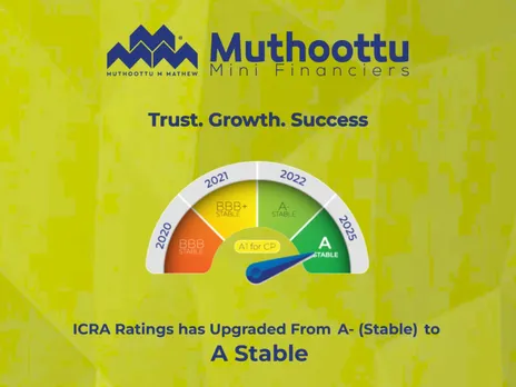 Muthoottu Mini Financiers Gets ICRA A Stable Rating Upgrade