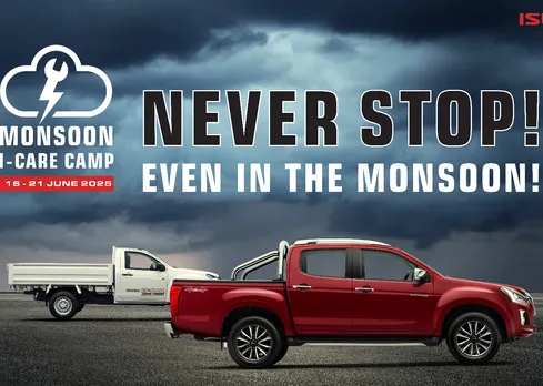 ISUZU to Conduct I-Care Monsoon Camp for D-MAX and SUVs