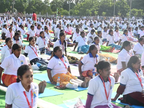 Brandix Joins International Yoga Day Celebration Led by Andhra Government
