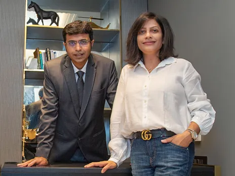 Mr Sourav Banerjee Founder and CTO United We Care and Ms Ritu Mehrotra Founder, United We Care