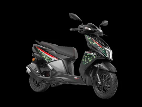TVS NTORQ 125 Super Soldier Edition.