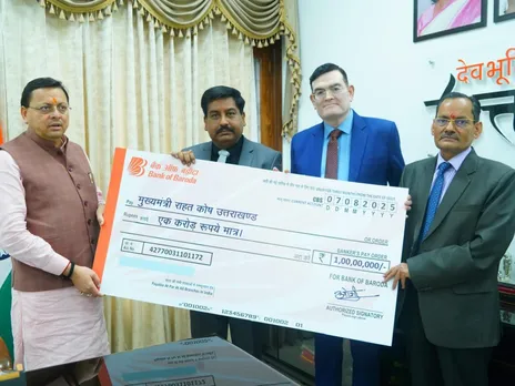 Bank of Baroda Donates ₹1 Crore for Uttarakhand Flood Relief