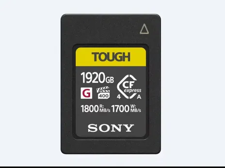 Sony Launches New CFexpress 4 Type A Cards for Creators in India