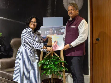 Mr. Anand Mahindra unveils the coffee table book ‘May A Million Buds Bloom’, authored by Nitya Manoj Kumar