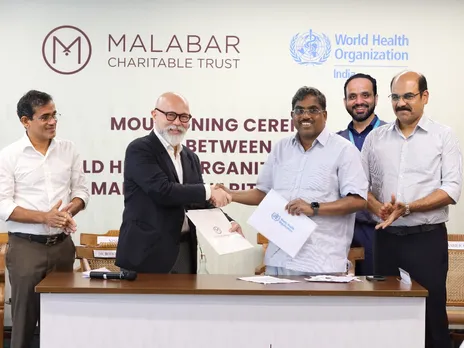 Malabar Group Signs MoU with WHO India for Child Nutrition Program