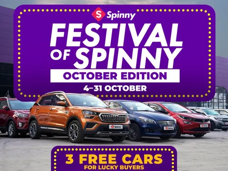 Festival of Spinny October Edition Live Across 25+ Cities in India