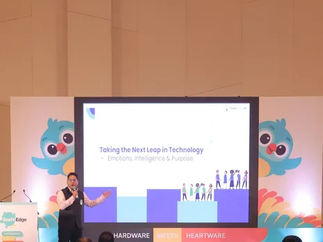 Mr Jairaj Bhattacharya CEO  MD ConveGenius Group at the launch of Swiftee