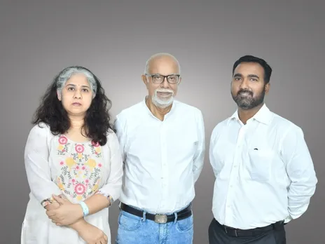 Janani Venkatrama Santanu Dutta ad Arnam Ghatak co-founders of Biomoneta