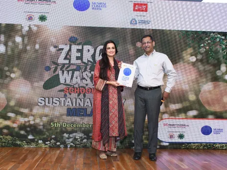 MCW Sustainability Mela Picture Dia Mirza and Shishir Joshi CEO Project Mumbai