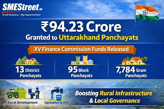 ₹94 Crore XV Finance Commission Grants Released for Uttarakhand PRIs | SMEStreet