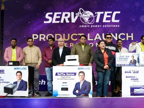 Servotech officials during Product Launch Event