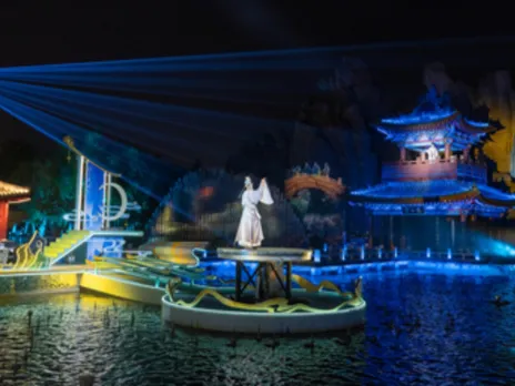 Christie Laser Projectors Light Up Moon Over Kaifeng Show