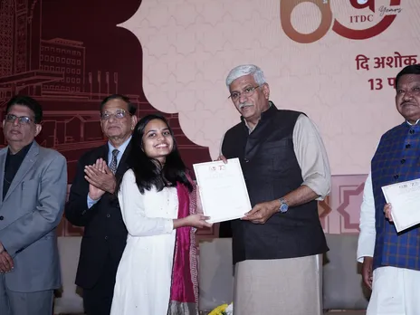 JK Lakshmipat University Students Receive Award For Taj Restaurant Project