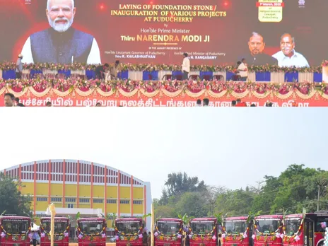 GreenCell Mobility Starts Electric Bus Service In Puducherry