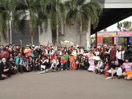 Cosplayer at Kochi Comic Con