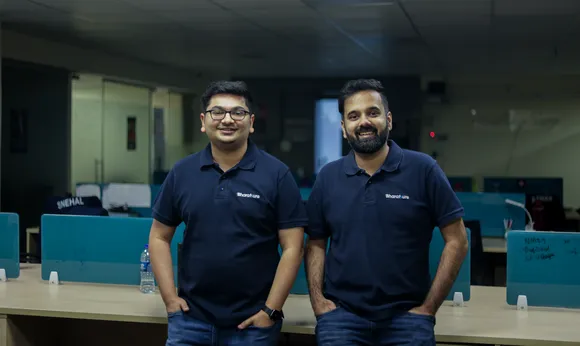 Founders of Bharatsure - Mr. Anuj Parekh (Left) and Mr. Sanil Basutkar (Right)