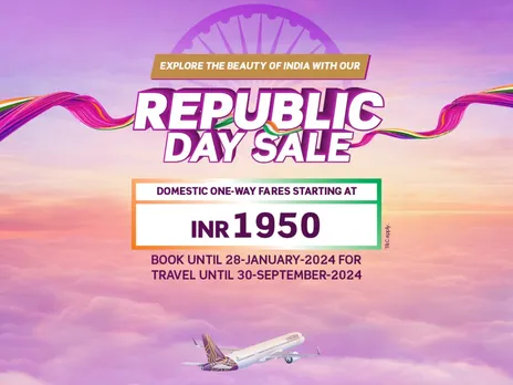 Vistara celebrates Republic Day with a Special Sale
