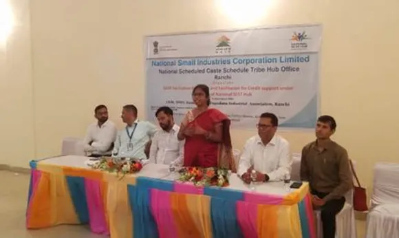 Sh. Subodhkant, GEM Trainer, Jharkhand, Sh Manitesh, Branch Head HDFC Bank Lalpur, Ranchi, Sh. Mayank, SME Head, HDFC Bank, Ranchi.