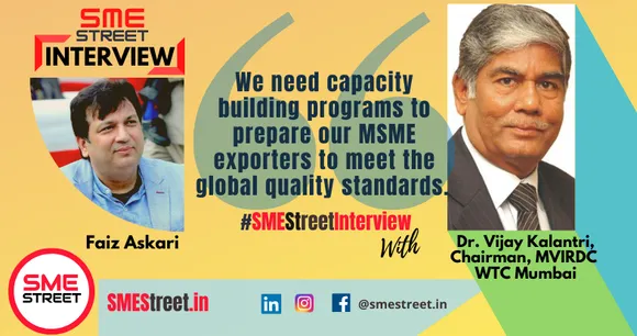 Dr. Vijay Kalantri, Chairman, MVIRDC  WTC Mumbai