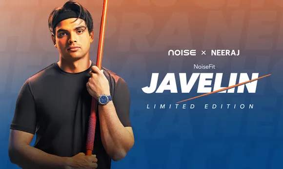NoiseFit Javelin Smartwatch Neeraj Chopra