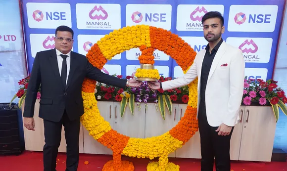 From Left Mr Meghraj Jain Managing Director with Executive Director Hardik Jain, Mangal Credit and Fincorp Limited.jpeg