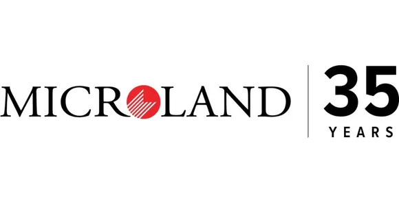 Microland 35 years logo