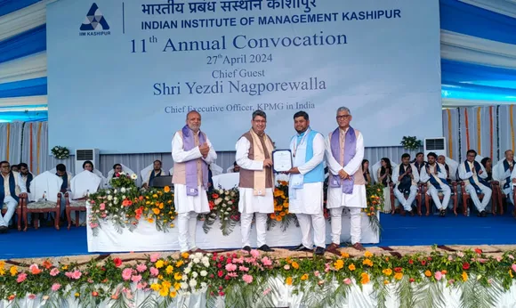 Chief Guest - Yezdi Nagporewala at IIM Kashipur Convocation