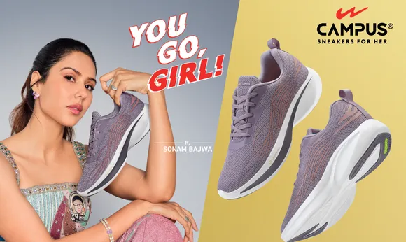 Campus unveils new brand campaign You Go Girl launches womens sneaker
