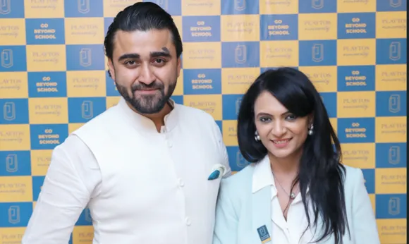 From L TO R - Mr. Yash Vasant , Founder of Playtos Miniversity and Ms. Karishma Seth Prasad, Executive Director and Chief Awesomeness Officer, Playtos Miniversity Delhi
