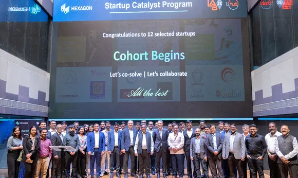 T-Hub and Hexagon with startups