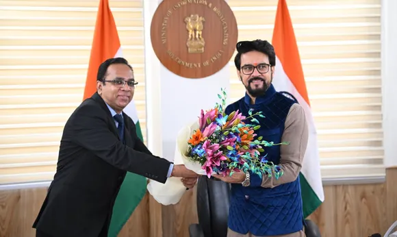Union Minister for Information and Broadcasting, Shri Anurag Singh Thakur