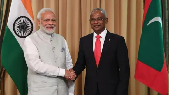Ibrahim Mohamed Solih, Narendra Modi