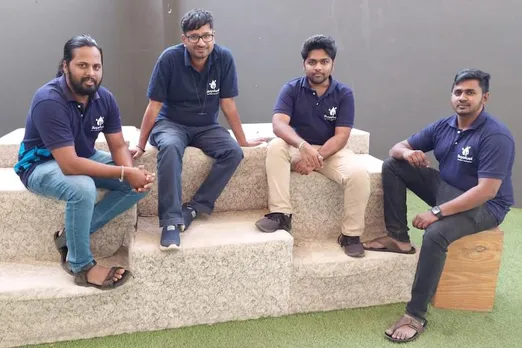 L-R _Prasad Nair_Product Management, Kishan Karunakaran_CEO, Sumanth Selvarasu_CMO, Venkateswaran Selvan_ CTO